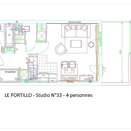 Résidence Le Portillo - Piscine - Pour 4 Personnes Mae-5293 *